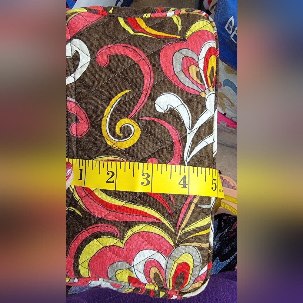 #581-Vera Bradley-Floral Patterned Mini Convertible Strap Bag - Picture 15 of 16